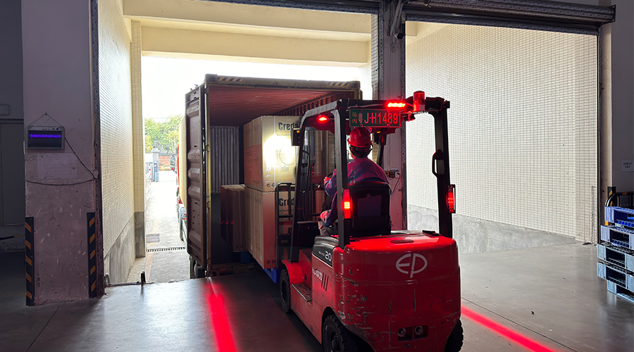 衣物烘干機出貨英國，開啟合作新篇