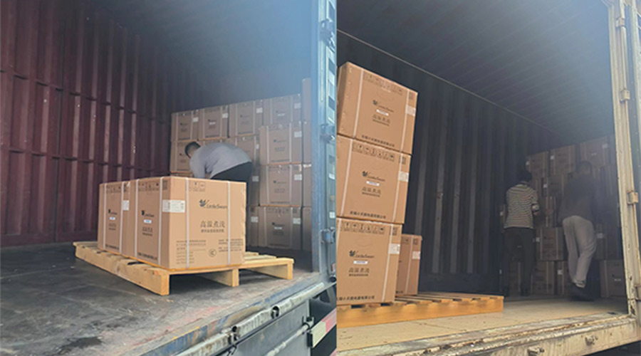 拼速度、高效率地完成國內(nèi)某知名品牌迷你洗衣機發(fā)貨