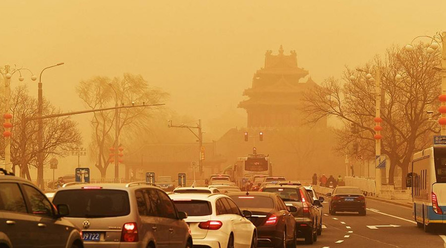 北方今年首場(chǎng)沙塵來襲！沙塵暴下衣服干衣機(jī)的干衣優(yōu)勢(shì)