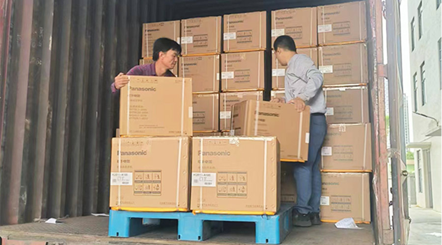 發(fā)貨抓速度！金環(huán)電器第一時(shí)間完成松下滾筒干衣機(jī)發(fā)貨