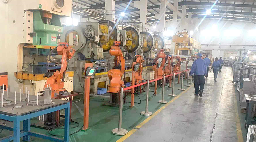 揭秘金環(huán)電器滾筒干衣機(jī)沖壓自動化生產(chǎn)是如何進(jìn)行的？