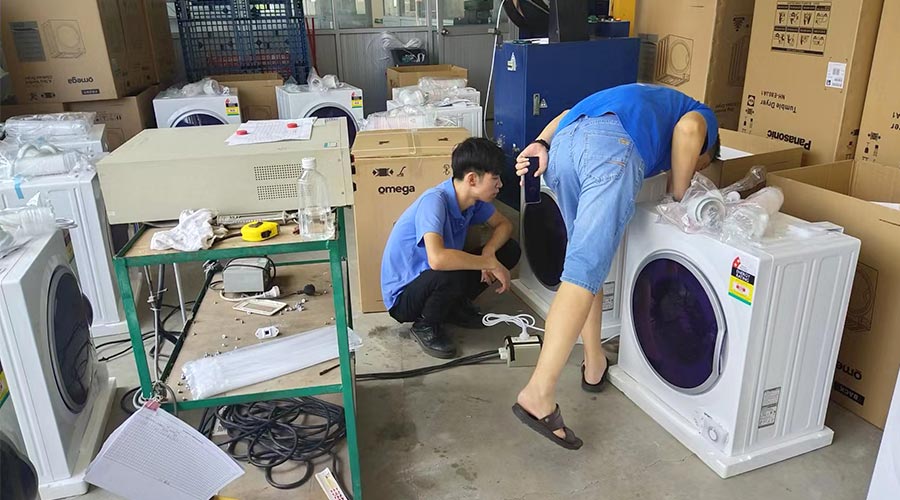驗(yàn)貨省心省力！澳洲omega客戶稱贊衣物烘干機(jī)代工質(zhì)量高