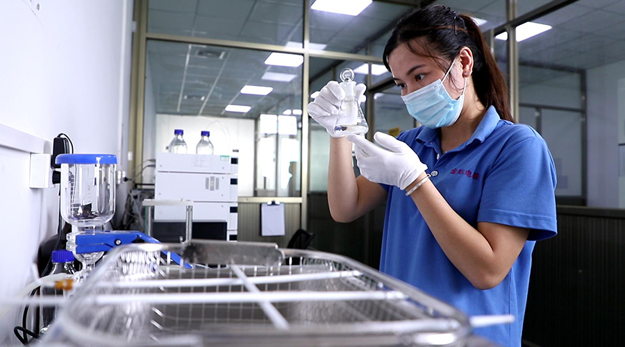 客戶考察金環(huán)電器，認可干衣機代工技術實力