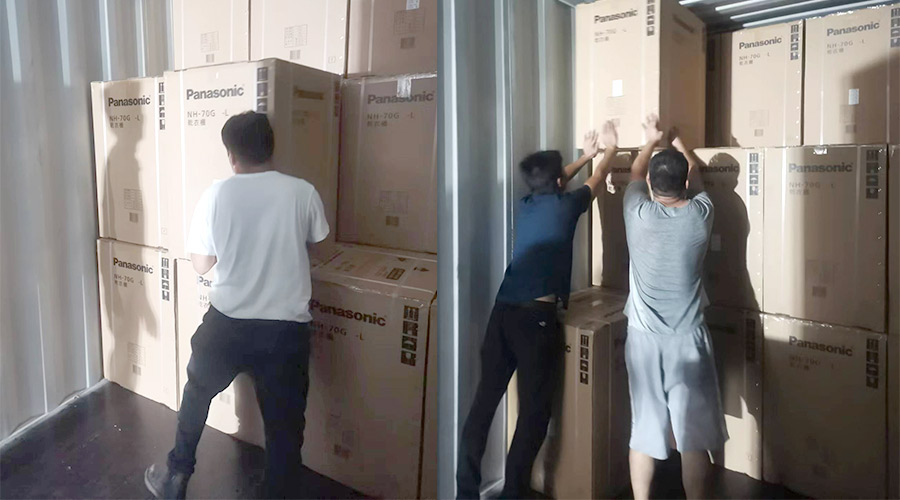 出貨速度！金環(huán)電器順利完成松下客戶的衣物烘干機出貨