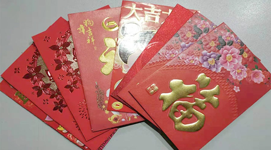 開工好彩頭！金環(huán)電器銷售部為員工派發(fā)開工紅包！