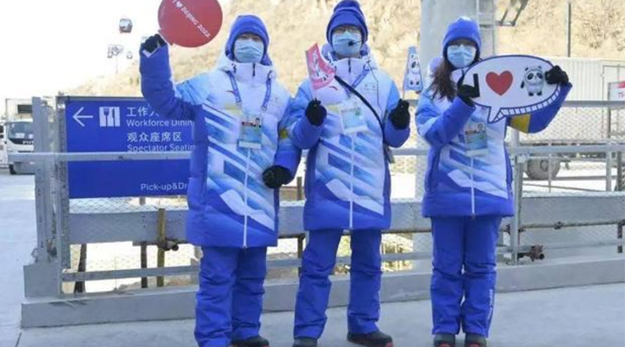 擔當與向善！金環(huán)電器致敬每一位冬奧志愿者！