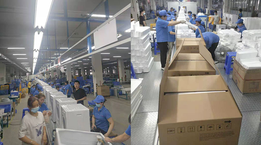 效率保證！金環(huán)電器高效完成英國Argos客戶衣物烘干機(jī)生產(chǎn)